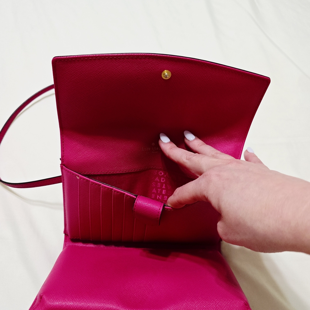 Kate Spade Fuchsia Crossbody Bag - Picture 3 of 3